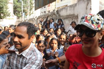 Lakshmi Manchu Joins Swachh Bharath Campaign in Film Nagar